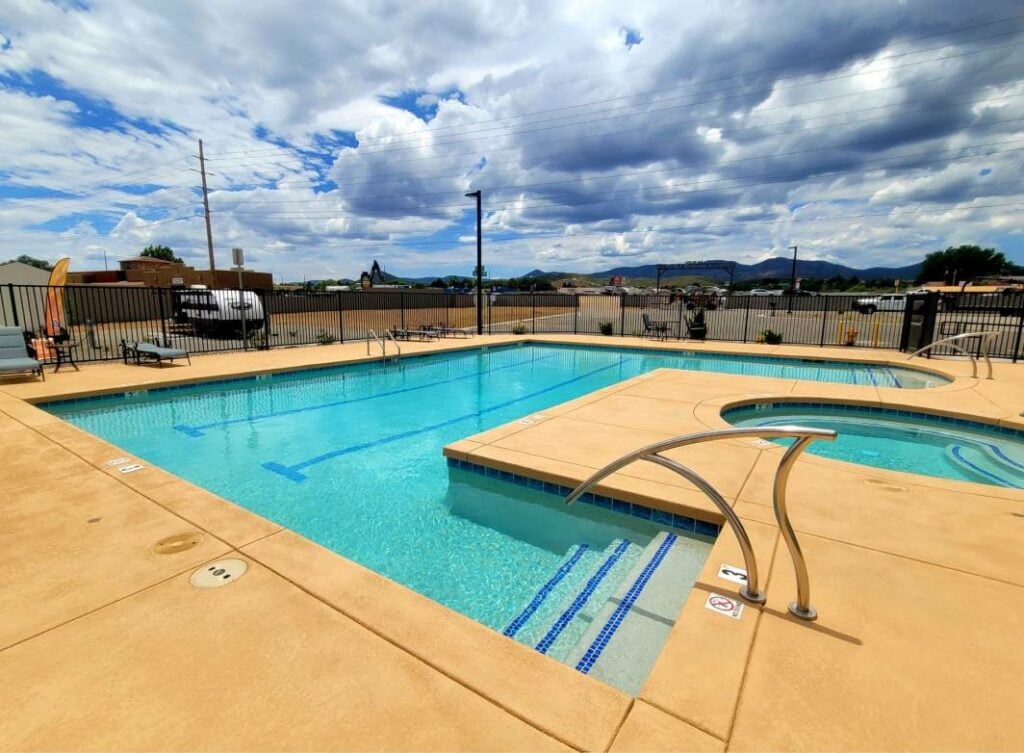 Whistlestop RV Resort Swimming Pool